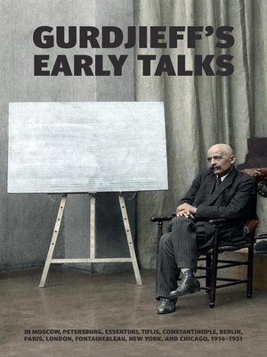 cover image of Gurdjieff's Early Talks 1914-1931